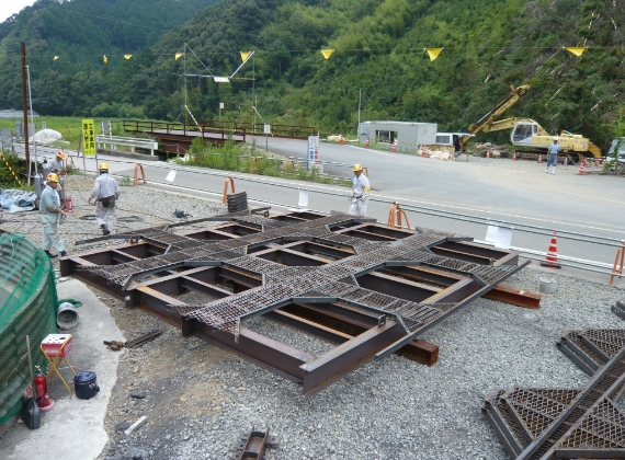 仮設工 中間･溶接足場