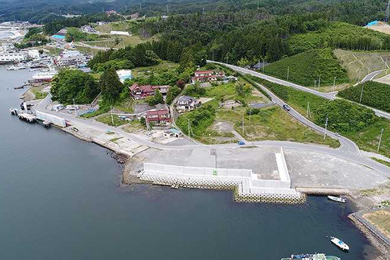 気仙沼漁港大浦防潮堤（その2）工事