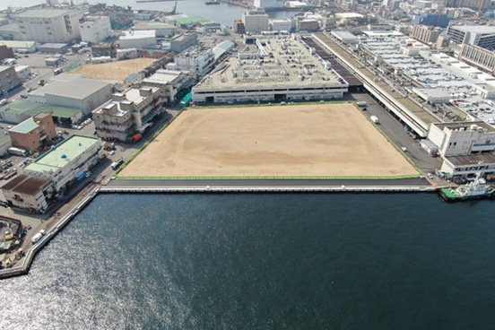 中央卸売市場埋立造成工事