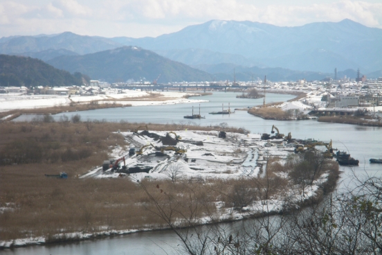 一日市地区河道掘削工事