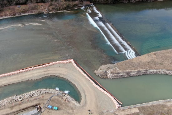 揖保川上余部地区堤防整備工事